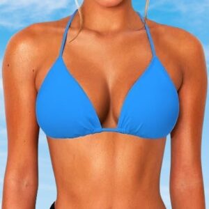 String Bikini Top (Sizzling Summer Style: Sexy String Triangle Bikini Top for Women)